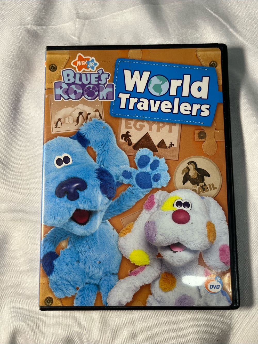 Blue’s Clues Blue’s Room World Travelers DVD 2007 Rare OOP Nick Jr.